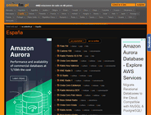 Tablet Screenshot of es.onlinefm.pl
